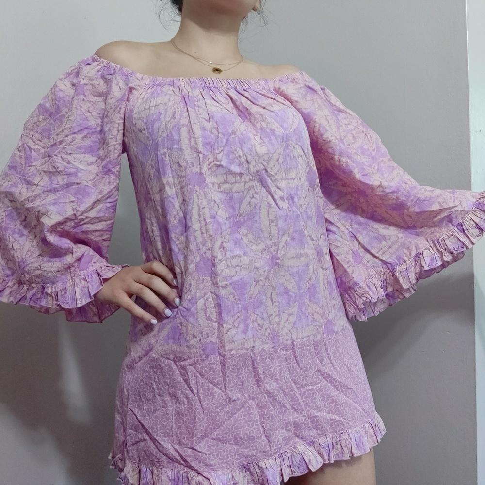 Daughters of the Revolution Off Shoulders Dress